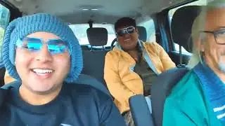 Dev Joshi Driving in Car With parents