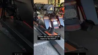 The best lights for riding who want to be SEEN! #ciro3d #streetglide #streetglidespecial #ledlights