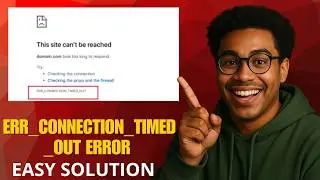 Как исправить ошибку ERR_CONNECTION_TIMED_OUT (быстрое и простое руководство 2026 года)