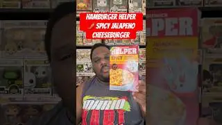Hamburger Helper: острый чизбургер с халапеньо #hamburgerhelper #spicy #foodshorts #foodreview #f...