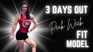 Peak Week Push: Teaching Tabata, Tracking Macros & 3 Days Till Stage