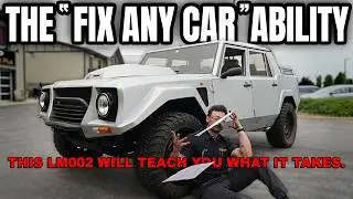 The Most Undocumented Engine Swap We Have Ever Diagnosed: The Lamborghini LM002 FULL BUILD REMASTER