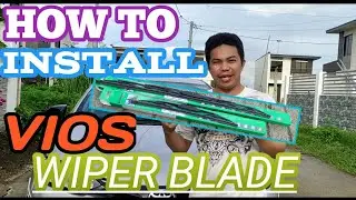 How to install Wiper Blade for Toyota Vios JJDIYCOSTUMS