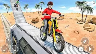 Impossible Bike Stunts Game : New Bike Games 2021 - Android Gameplay