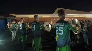 GMU 2025 Cymbal Line WGI Finals Lot Warm Up 