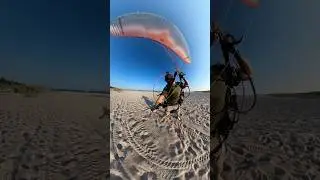 Paramotor Foot Launch! #dream #flying #adventure #ppg