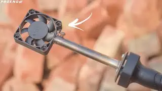 Amazing DIY Idea Using CPU fan - Computer Fan Useful Life Hack