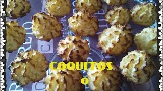 coquitos o cocaditos con crema pastelera