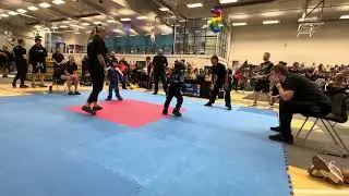 Blake Hudson Leeds Open 6 and Under Mixed Points Fighting Quarterfinal