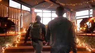 Owen Decorates the Aquarium for Christmas - The Last of Us Part II (PS4 Pro) 4K HDR