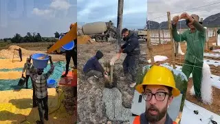 A collection of a day in the life of an engineer (3)✅👷💡#adamrose #engineer #construction 