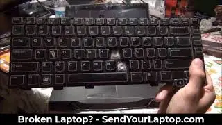 Laptop Keyboard Replacement - Dell Alienware M14x Series