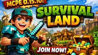 Public Survival Server MCPE 0.15.10 | Survival Land (Join Now)