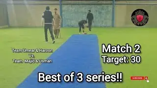 Bad Luck Strikes! 💔 Usman & Majid Collapse | Umaer & Haroon Win Series | Match 2 Part 2