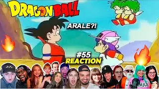 ГОКУ ВСТРЕЧАЕТ АРАЛЕ ВПЕРВЫЕ!! 😂😱РЕАКЦИОННЫЙ МЭШАП Dragon Ball Эпизод 55🐲 (Dragon Ball