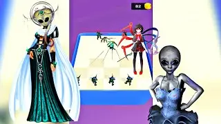 Merge Master : Cosmic Incursion Game - All Levels Max Gameplay (Ios Android)