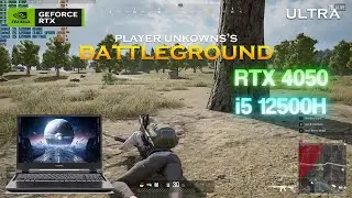 Colorful Evol P15 i5 - 12500H RTX 4050 Gaming Test | PUBG PC ULTRA SETTINGS