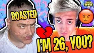 Ninja Gets ROASTED for Being OLD by a FAN! - Fortnite Best and Funny Moments