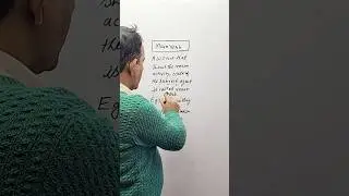 What is a Main Verb in English Grammar ? Explained with Examples
