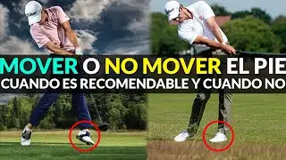 &iquest;Es RECOMENDABLE Mover el pie izquierdo 🦶➜🌪️ durante el swing de golf? Cuidado con esto!