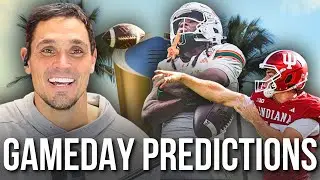 Miami-Indiana CFP National Championship: GAMEDAY PREDICTIONS