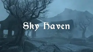 Sky Haven Temple 🎧 Skyrim Deep Relaxing Music & Ambience