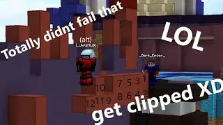 POV: You forget to toggle Safewalk with your Autoclicker | Hypixel Bridge