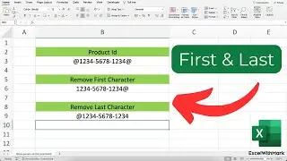 Clean Up Your Data: Removing Leading and Trailing Characters in Excel