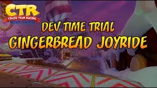 Crash&trade; Team Racing Nitro-Fueled: Gingerbread Joyride Dev Time Trial