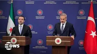 FULL PRESSER: Syria and Turkey Hold Landmark Diplomatic Press Conference | DWS News | AC14
