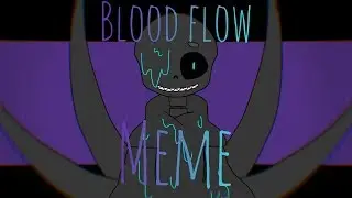 Blood flow meme||flipaclip|| Nightmare sans (flash warning!)