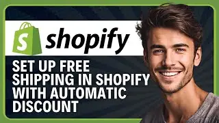 Как настроить бесплатную доставку в Shopify с автоматической скидкой в ​​2026 году
