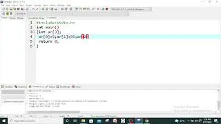 C 36 C ProgrammingThe introduction of Array,it's Size and the Index number