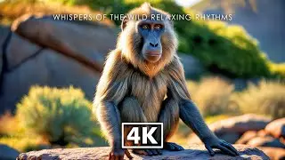 WILD ANIMALS 4K &ndash; Soft Silence of the Wild with Relaxing Piano & Natural Ambience