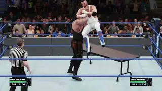 Table Chokeslam