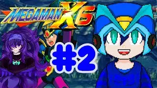 🔵 MEGA MAN X6 &bull; SOLO X BUSTER PLUS &bull; 🔵 #2 EL AZUL Y MORADO 🔵