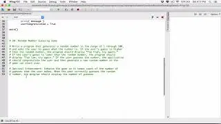 5.20. (Part 3) Random Number Guessing Game - Python