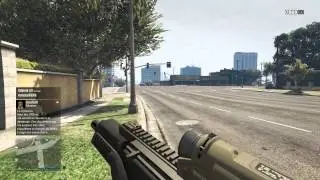 GTA 5 gameplay big fight first person pursuit prostitute online PS4