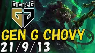 Gen.G Chovy トゥイッチ(Twitch) VS パイク(Pyke) SUPPORT patch 12.23 KR RANK