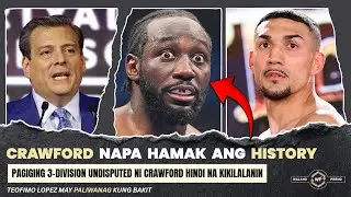 SAKLAP! Record na 3-Division Undisputed ni Crawford HINDI na kikilalanin | Teofimo may PALIWANAG