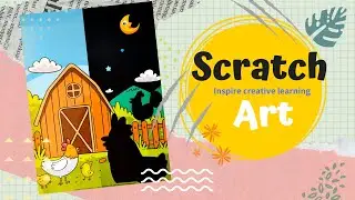 Scratch Art | Children's Activity Book |