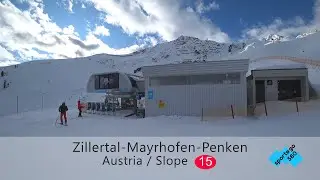 074 Zillertal Mayhrofen Penken &ndash; Ski__Luuz | Slope 15 | Red Unterbergalm