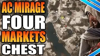 Как получить сундук со снаряжением возле четырёх рынков в Assassin's Creed (AC) Mirage