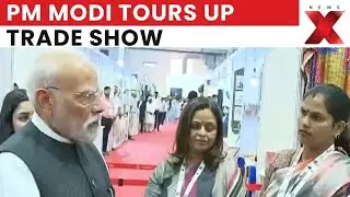 PM Modi Tours UP International Trade Show, Observes Robo Dogs Exhibition | NewsX