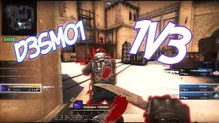 clutch 1v3 d3smo1 knife ez game