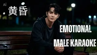 HUANG HUN (黄昏) &ndash; Male Cover Karaoke | Emotional Chinese Song | Epic Rock Instrumental + Lyrics