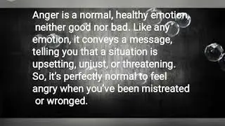 😠Anger Issue😠