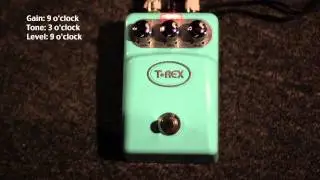 T-Rex ToneBug Overdrive Demo