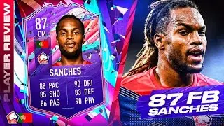 THE PORTUGUESE GULLIT!😍 SHOULD YOU DO THE SBC?! 87 FUT BIRTHDAY RENATO SANCHES REVIEW!! FIFA 21