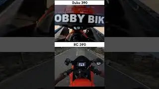 Duke 390 vs Rc 390  1st gearchallenge || #gearchallenge #shorts #kuldeepbaghel